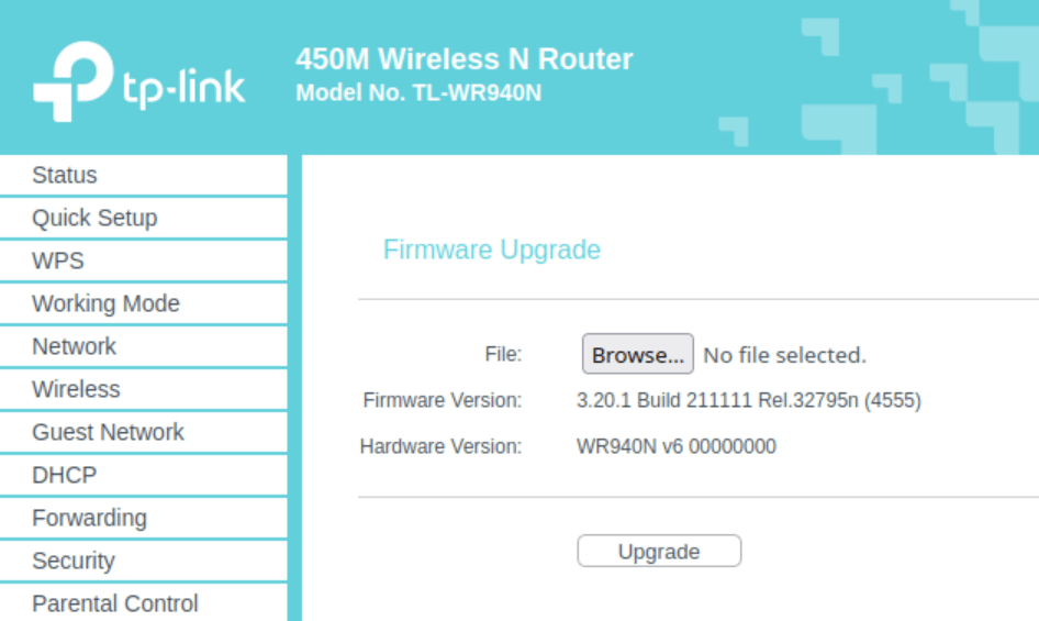 Mustang Panda TP-Link router