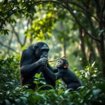 The Tech Behind the Tree: Unpacking Chimpanzee Tool-Transfer Pedagogies